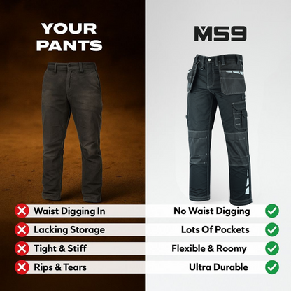 MS9™ Ultra-Stretch Pro Work Cargo Trousers