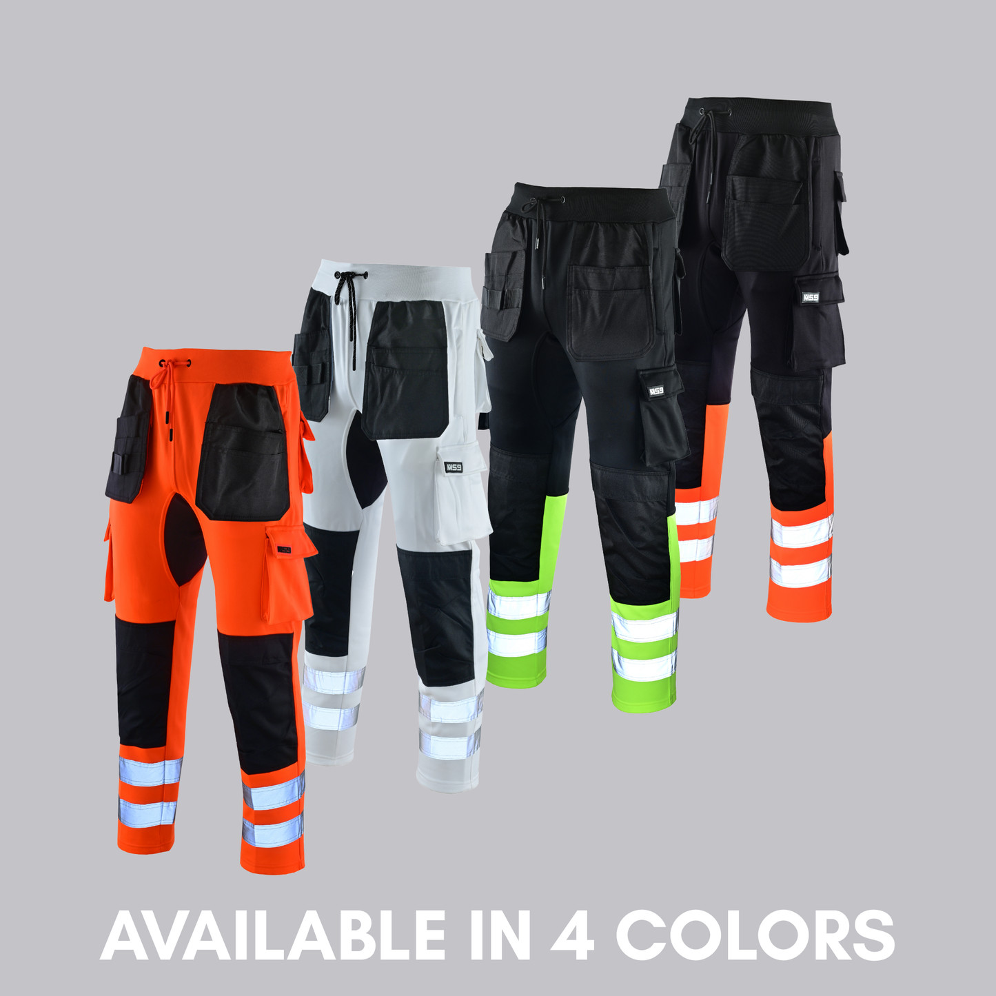 MS9™ Ultra-Stretch Knee Pad Cargo Joggers
