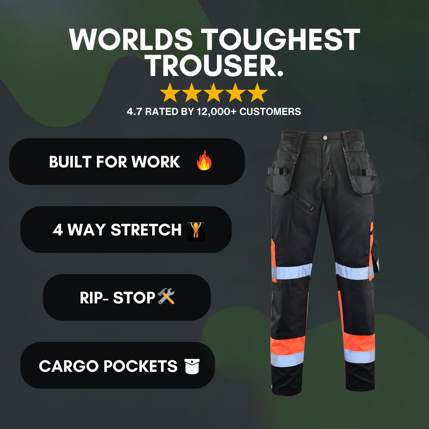 MS9™ Ultra-Stretch Pro Work Cargo Pants