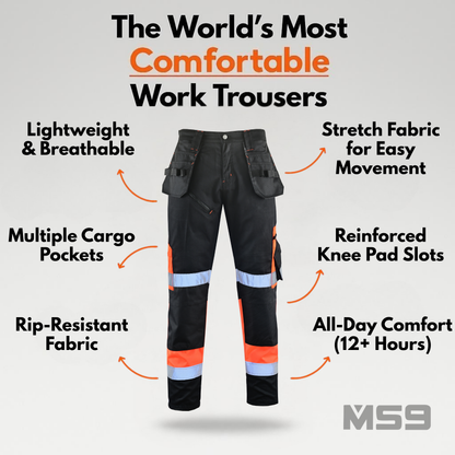 MS9™ Ultra-Stretch Pro Work Cargo Pants