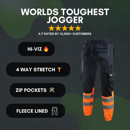 MS9™ Ultra-Stretch Regular Fit Work Cargo Joggers