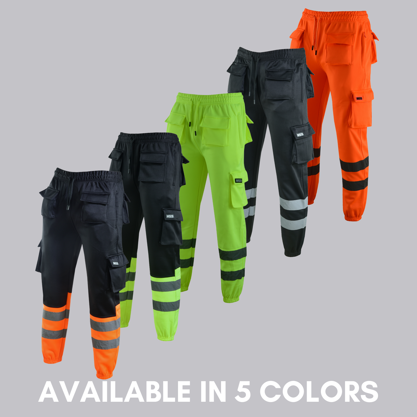 MS9™ Ultra-Stretch Regular Fit Work Cargo Joggers