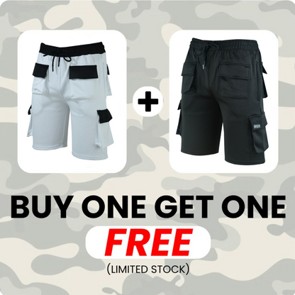 MS9™ Ultra-Stretch Pro Work Cargo Fleece Shorts