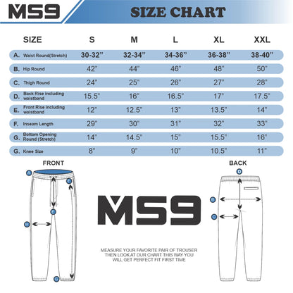 MS9™ Ultra-Stretch Regular Fit Work Cargo Joggers